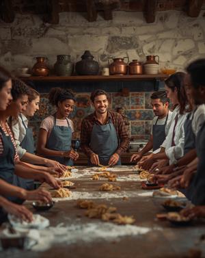 Italian cooking class experience