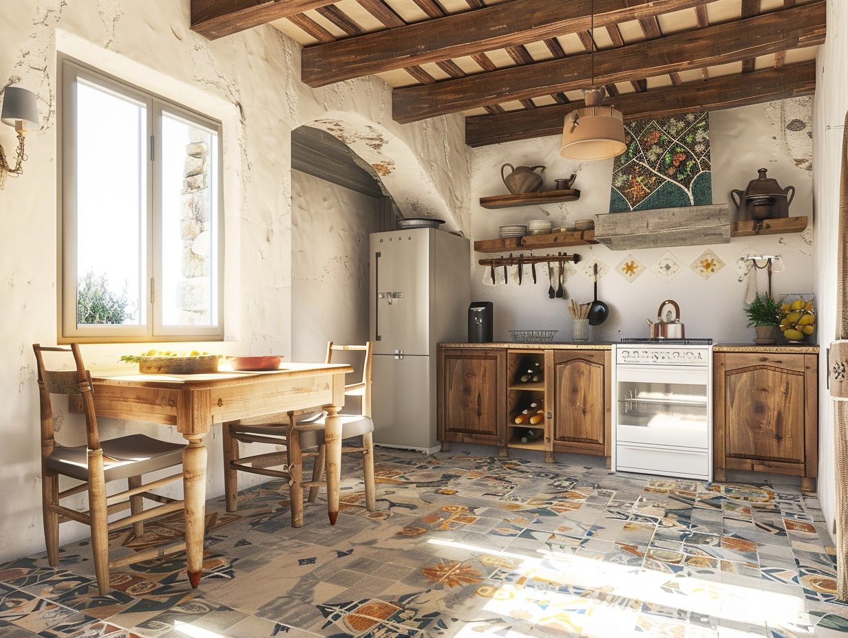 Tuscan Rustic Kitchen